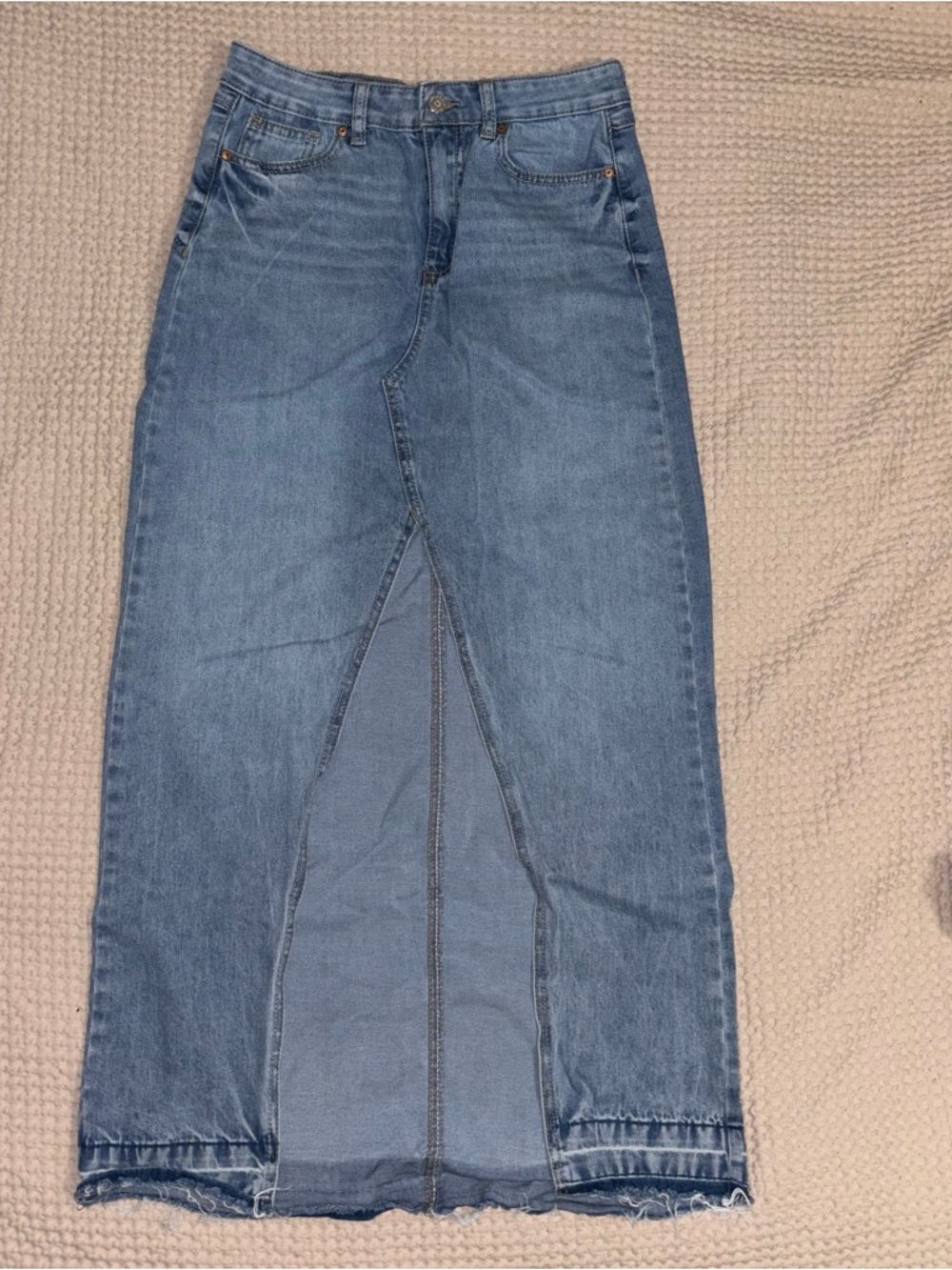 Sincerely Jules Light Blue Denim skirt